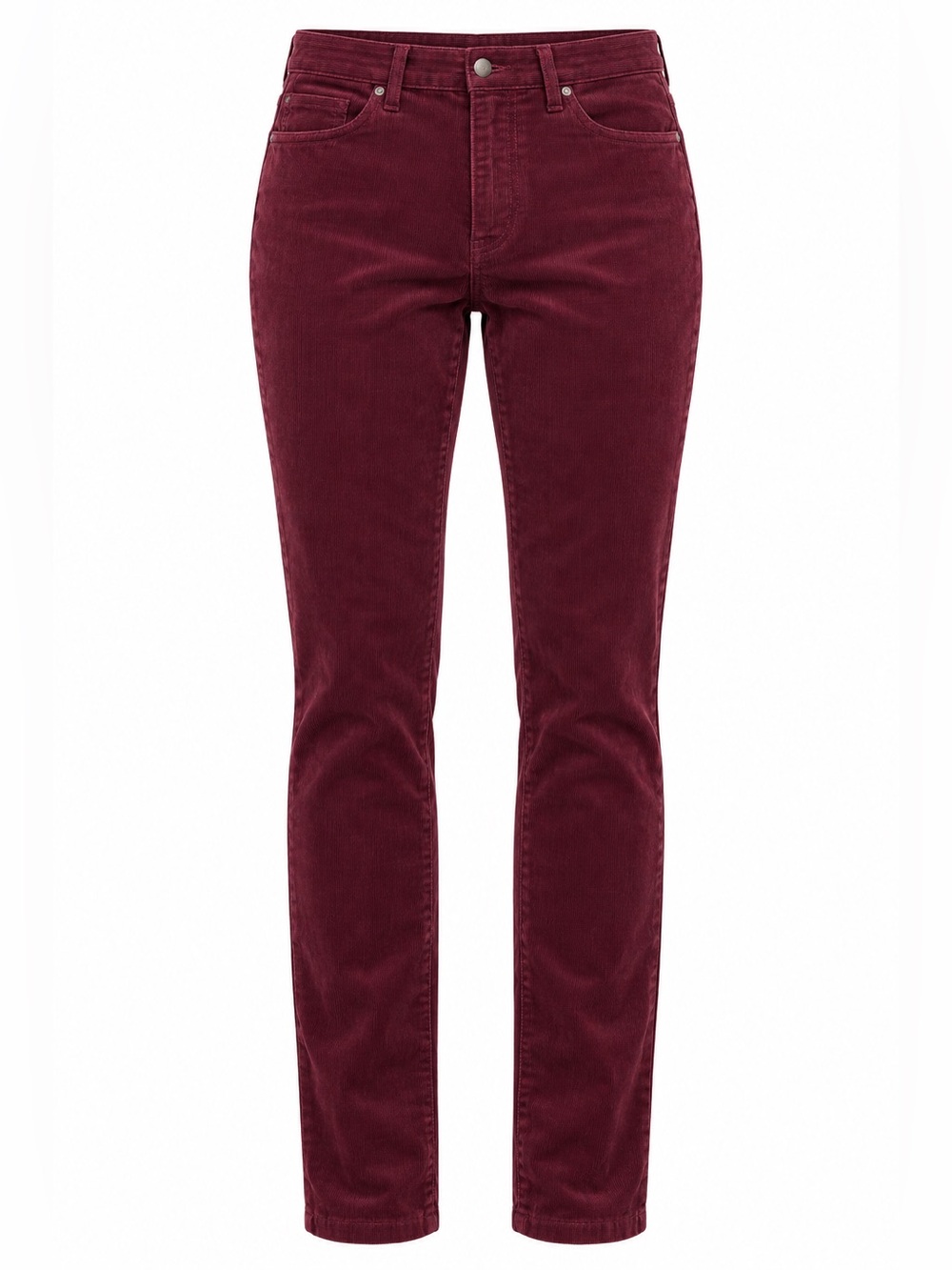 Banana Republic Corduroy Pants Women Size 29 L High Rise Skinny Ankle NWT Maroon